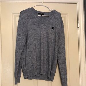 Express Men’s Light Blue Long Sleeve Sweater